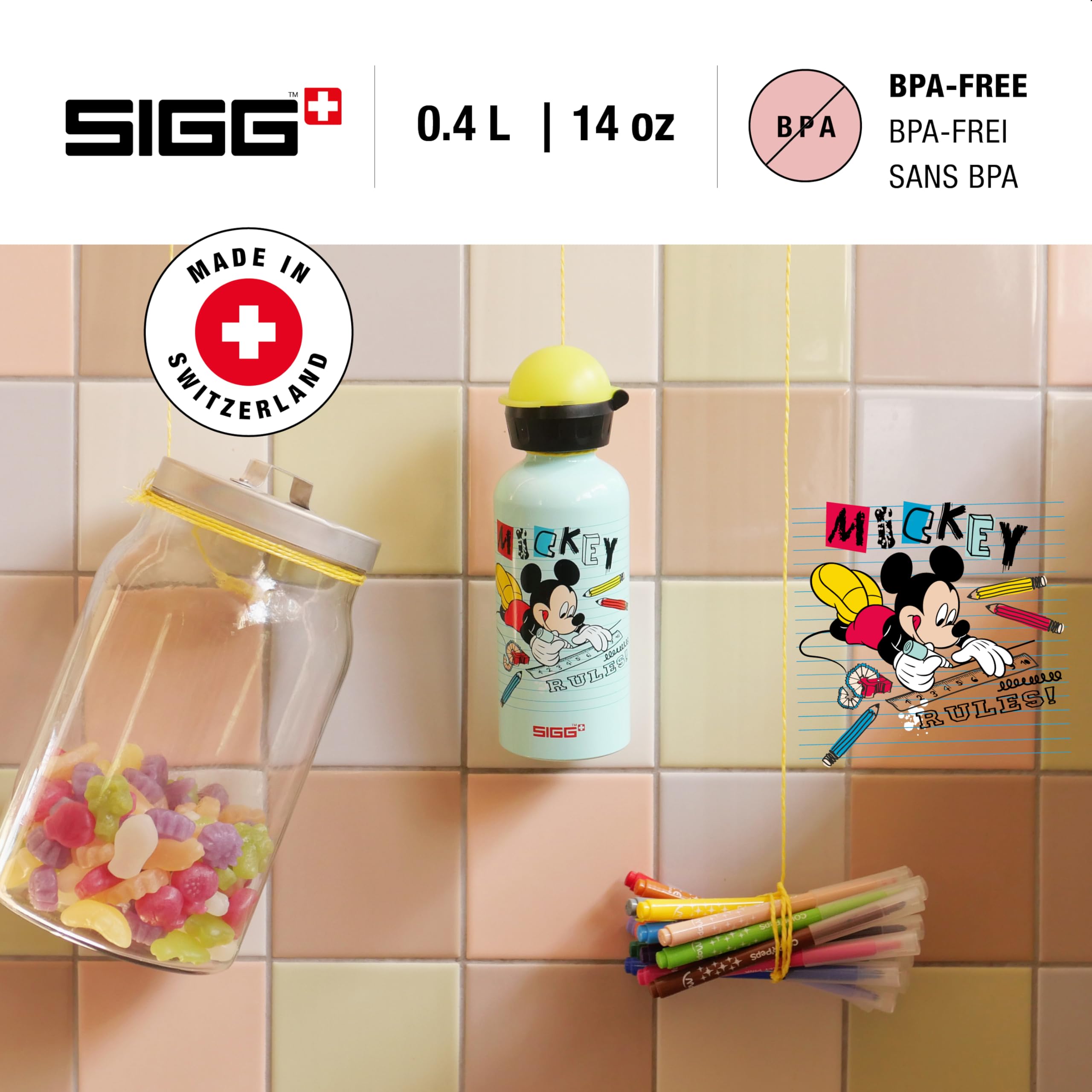 sigg-kbt-disney-mickey-mouse-kinder-trinkflasche-0-4-l-aluminium-bpa-frei-auslau image 2