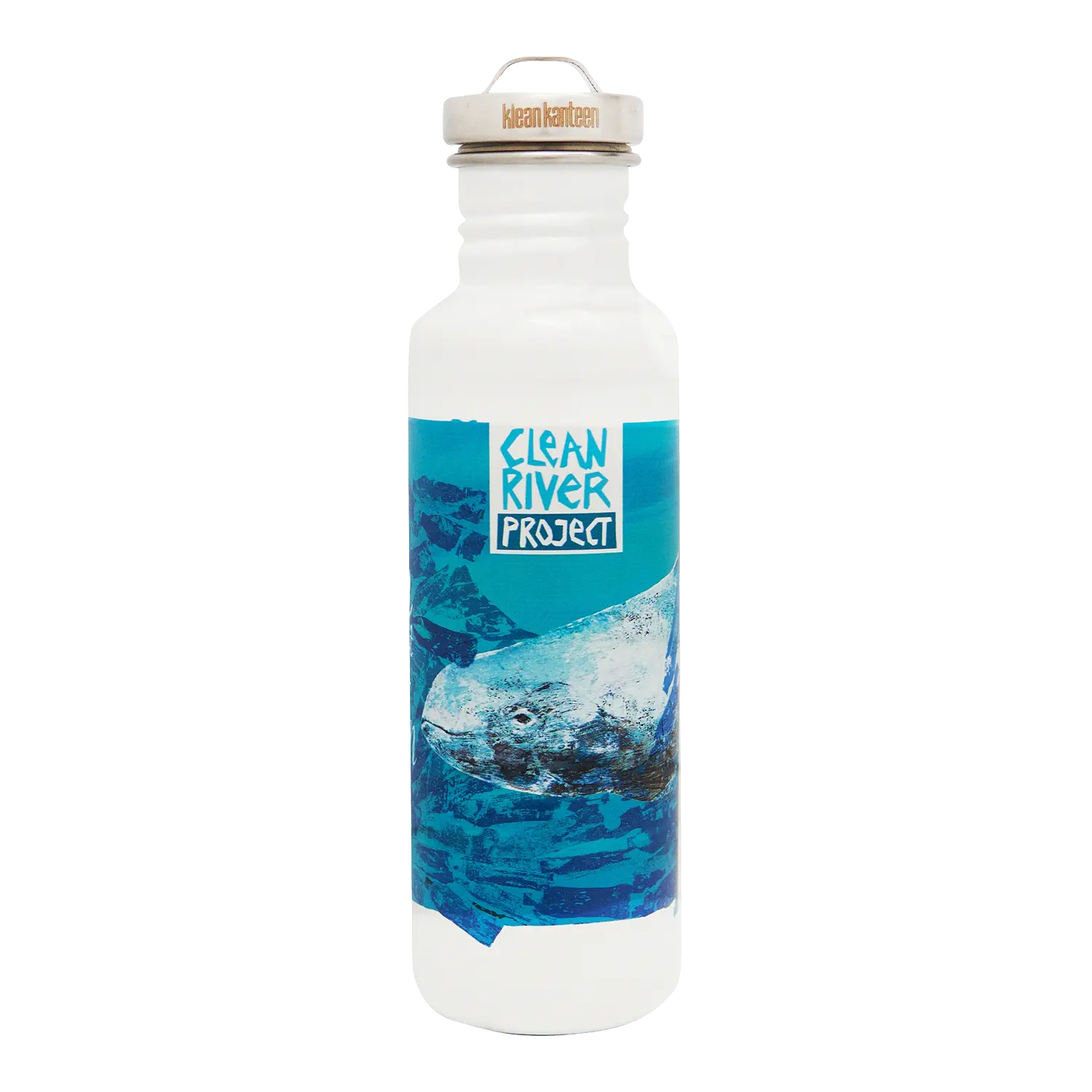 klean-kanteen-edelstahl-trinkflasche-classic-clean-river-project-800ml-sonderedi image 1