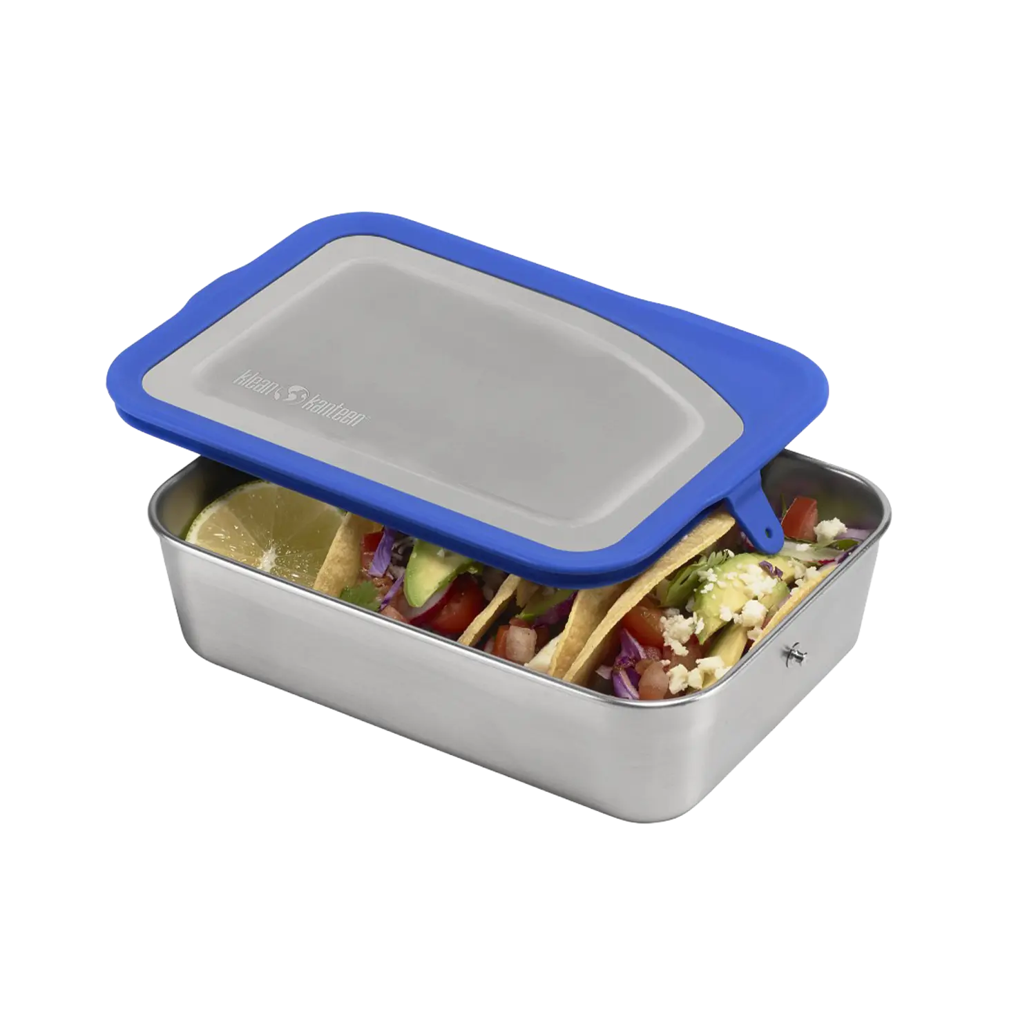 klean-kanteen-edelstahl-essensbeh-lter-lunchbox-1005ml-mit-silikondeckel-auslauf image 2