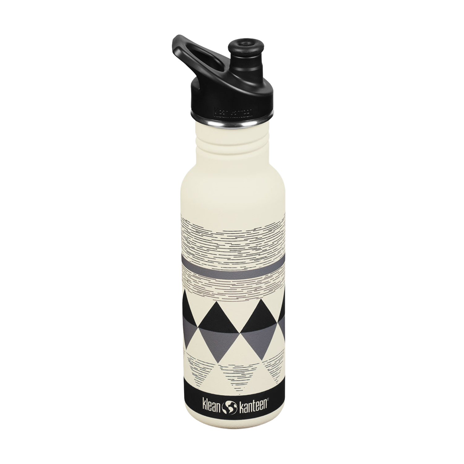 klean-kanteen-classic-532-ml-edelstahl-trinkflasche-mit-sport-cap-schmales-desig image 1