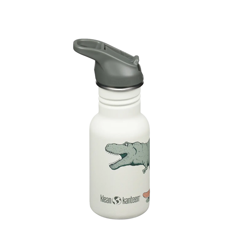 klean-kanteen-edelstahl-trinkflasche-kid-classic-355-ml-mit-auslaufsicherem-flip image 1