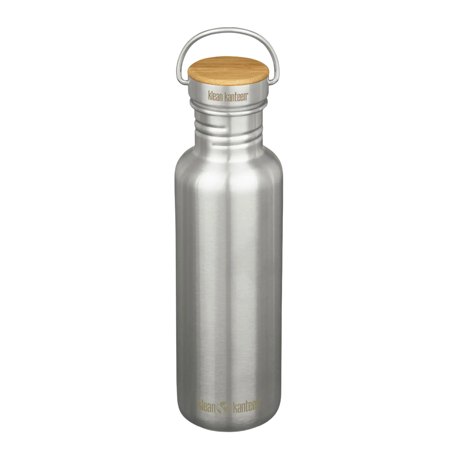 klean-kanteen-reflect-800-ml-edelstahl-trinkflasche-mit-bambus-schraubverschluss image 1