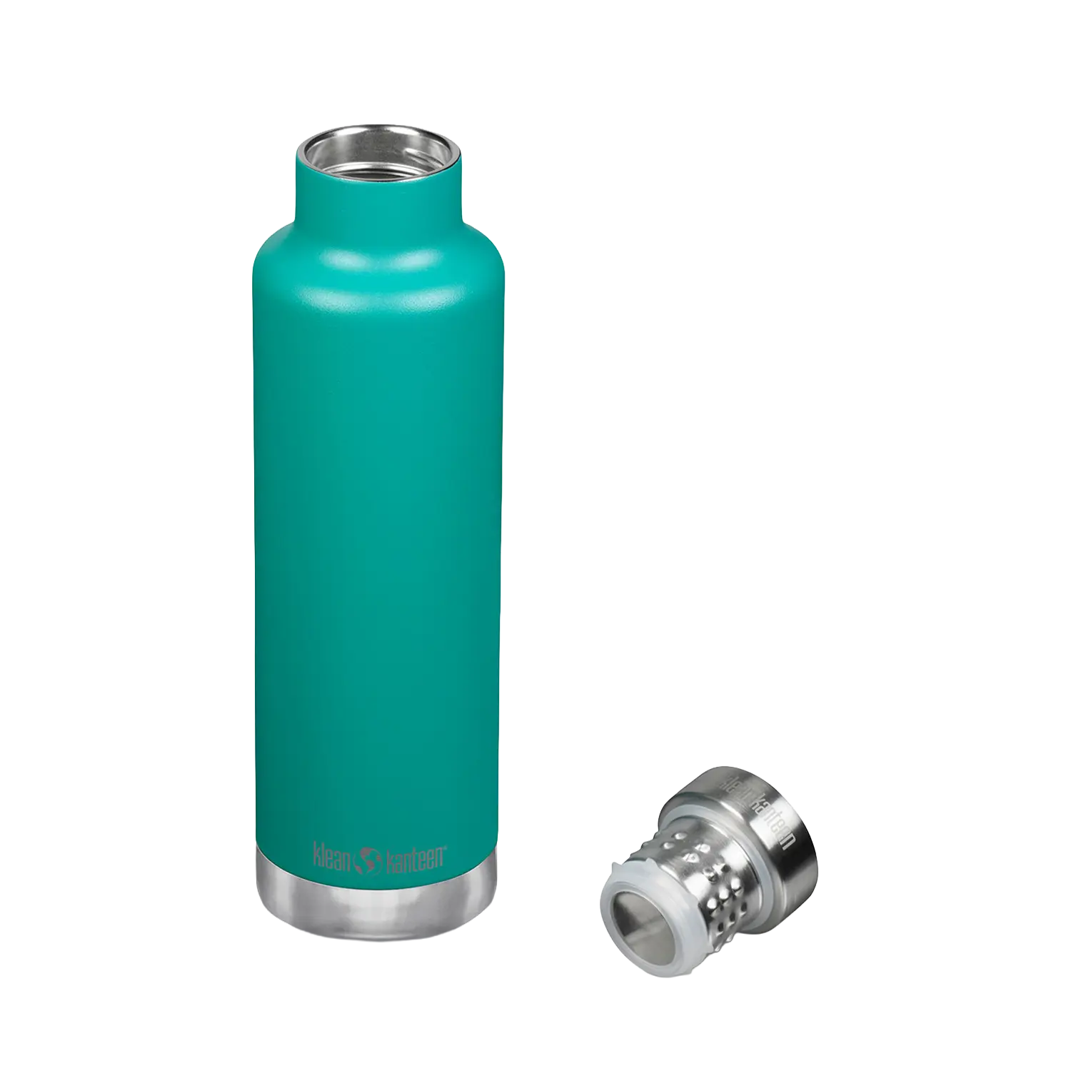 klean-kanteen-classic-750ml-edelstahl-isolierflasche-mit-pour-through-cap image 2