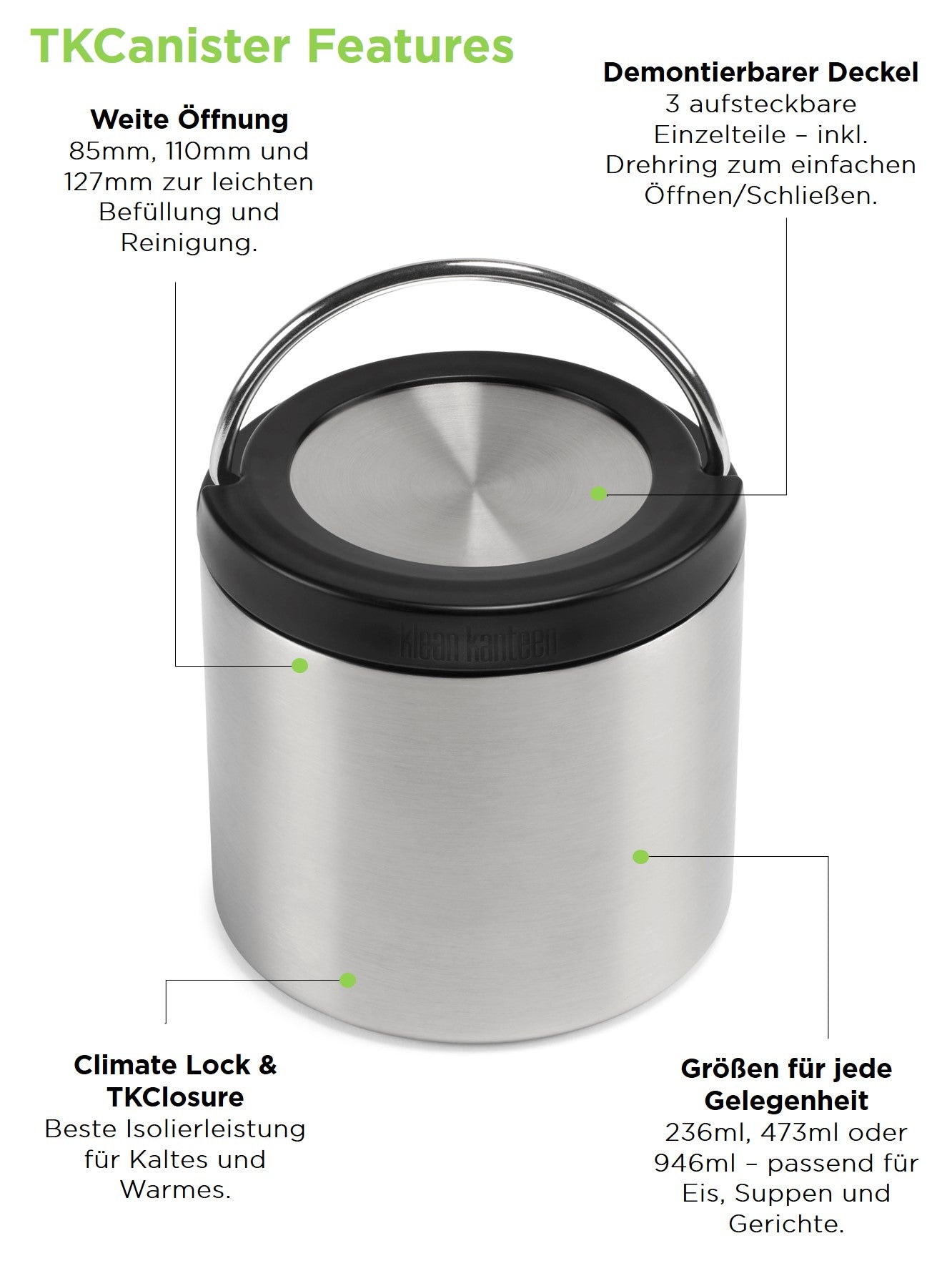 klean-kanteen-tkcanister-473ml-isolierbeh-lter-vakuumisolierter-edelstahl-essens image 6