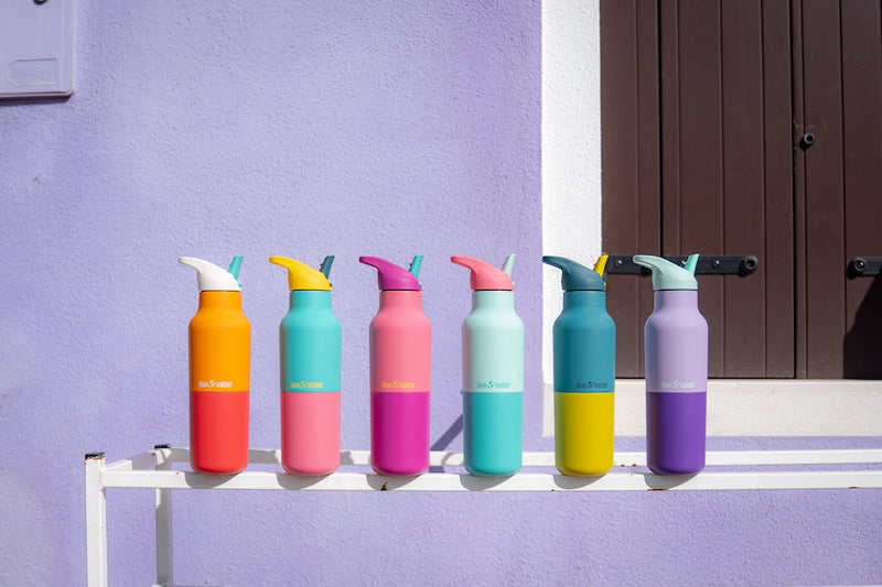 klean-kanteen-rise-classic-473-ml-isolierflasche-edelstahl-kaleidoscope-flip-spo image 6