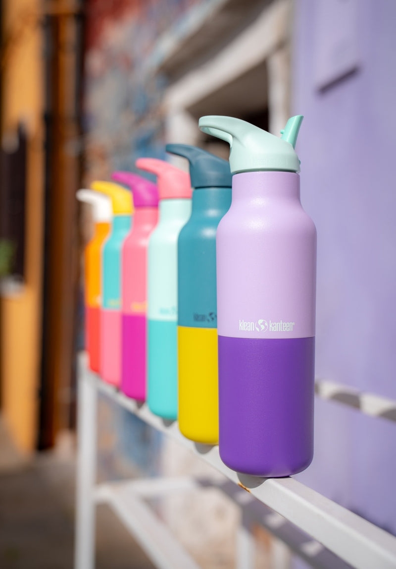 klean-kanteen-rise-classic-473-ml-isolierflasche-edelstahl-kaleidoscope-flip-spo image 8