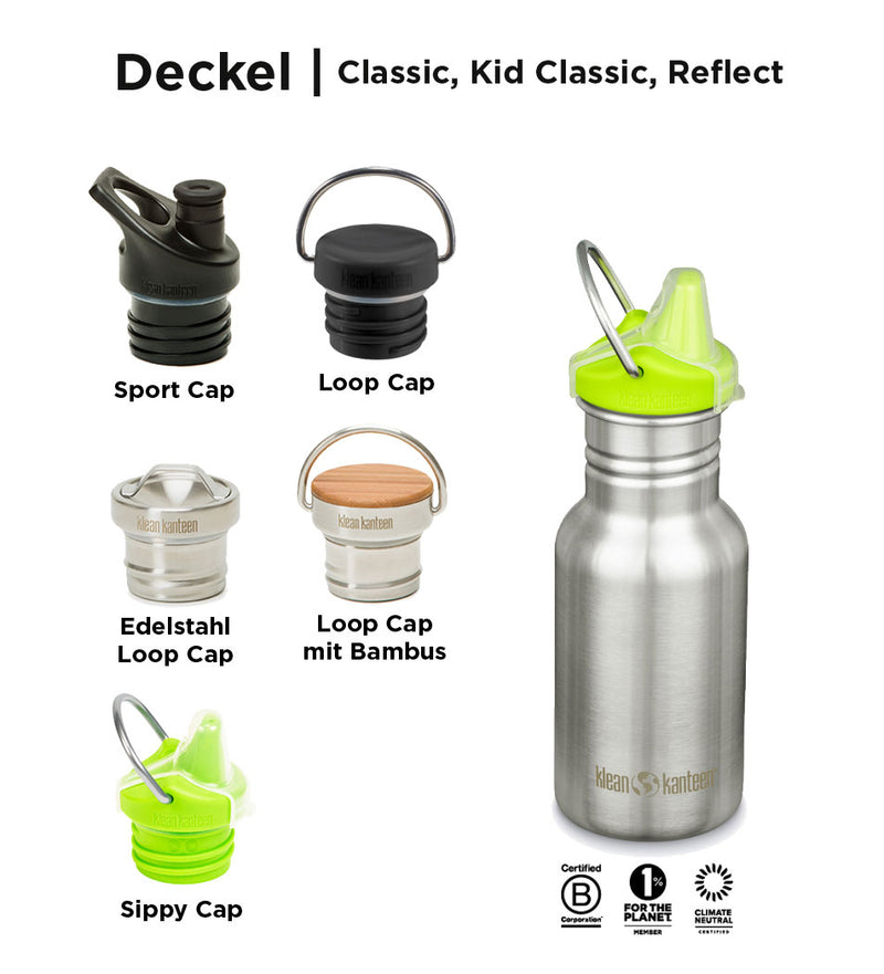 klean-kanteen-kid-classic-355-ml-sippy-cap-edelstahl-trinkflasche-kinderflasche- image 3