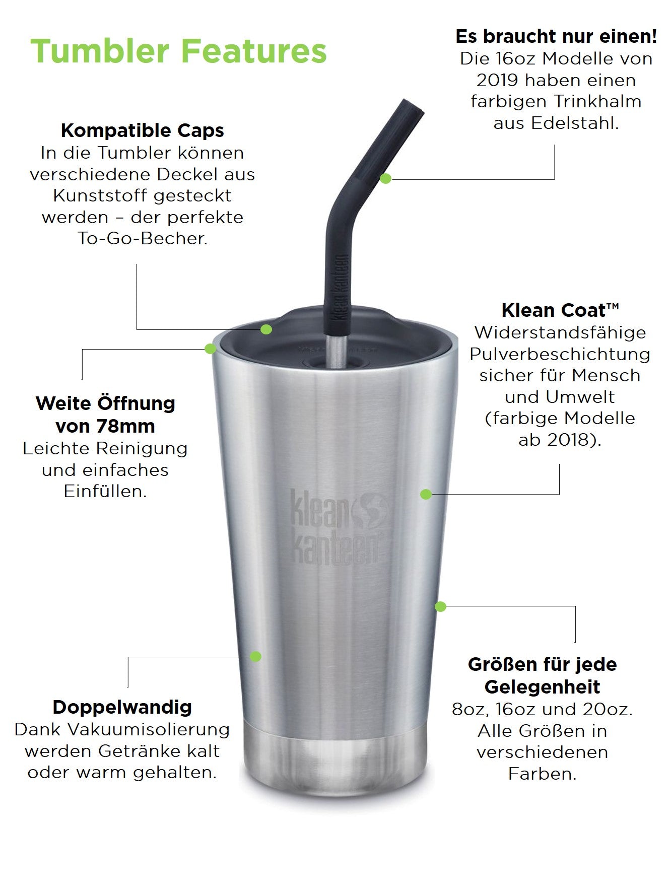 klean-kanteen-tumbler-237-ml-edelstahl-thermobecher-vakuumisoliert-mit-trinkdeck image 5