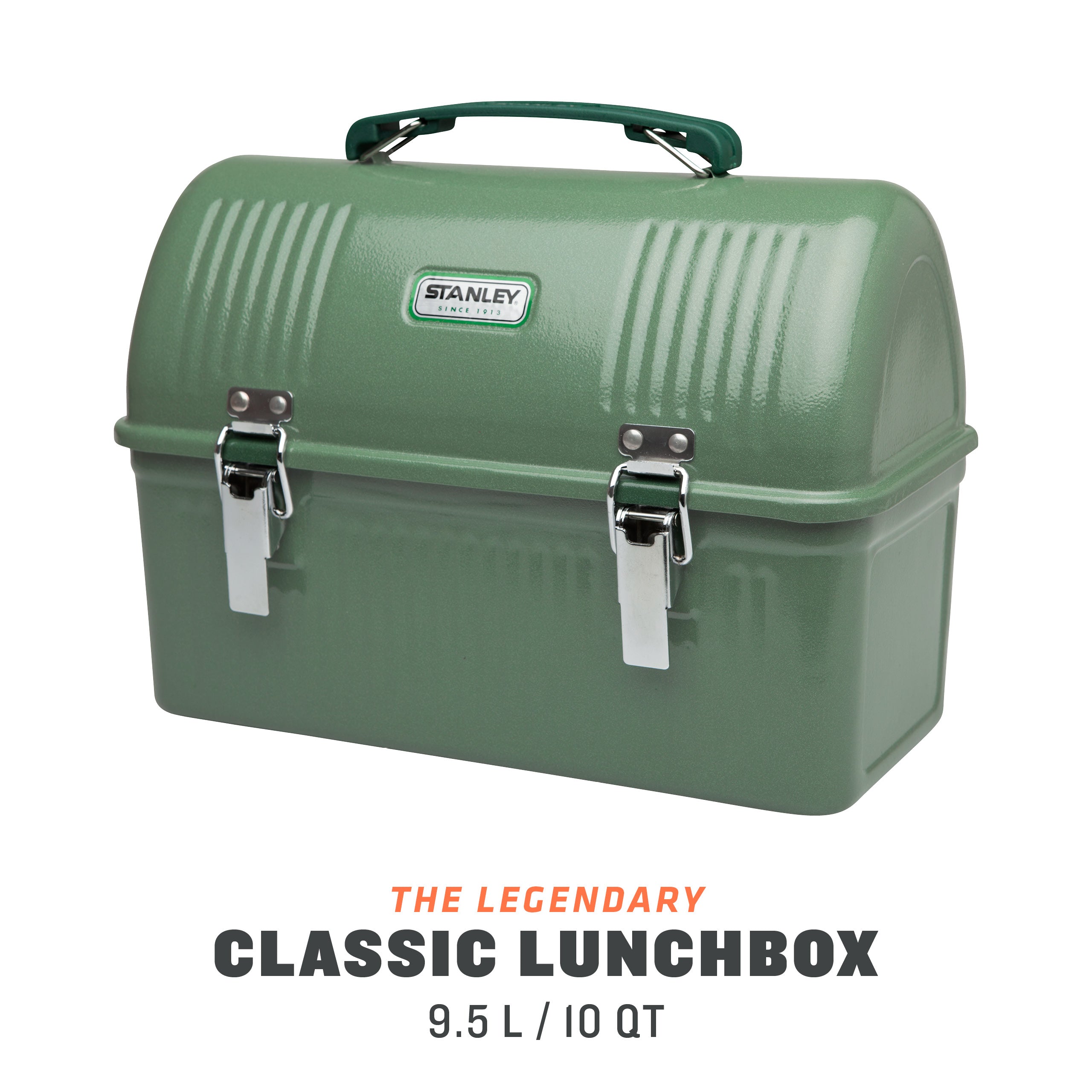 stanley-1913-legendary-classic-lunch-box-9-5-l-vintage-stahl-lunchbox-mit-halter image 4
