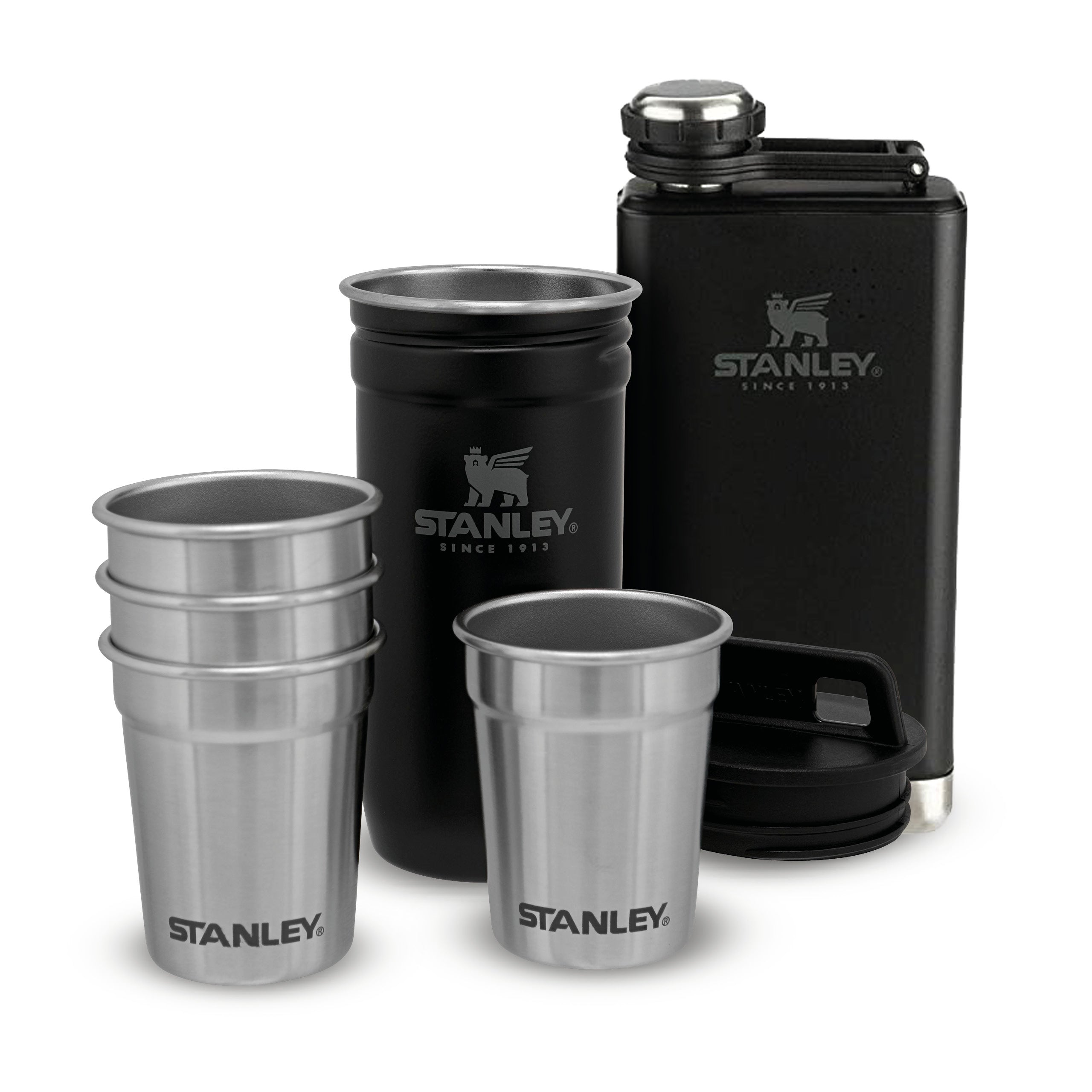 stanley-1913-adventure-pre-party-shot-glass-flask-set-4-edelstahl-shotgl-ser-und image 1