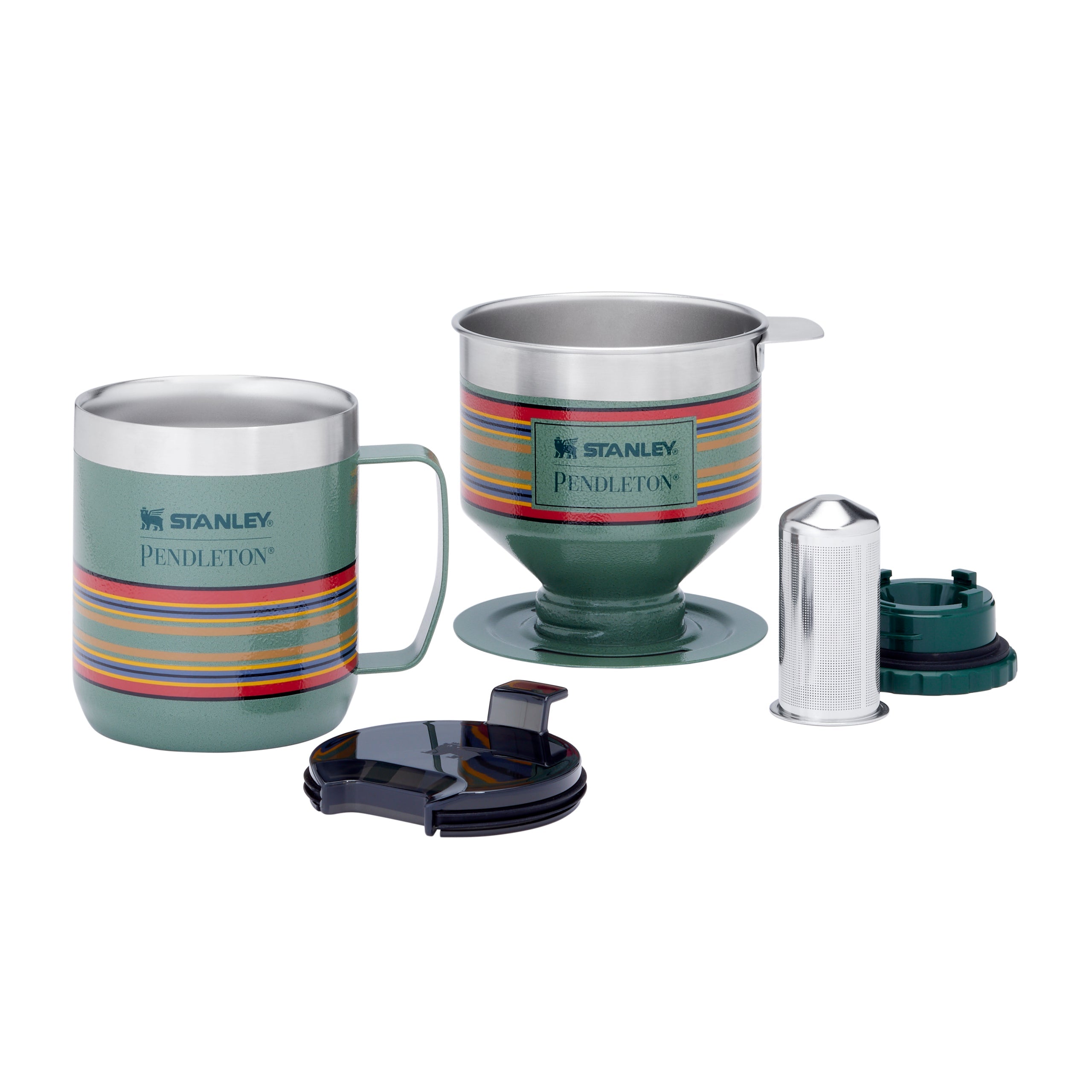 stanley-1913-pendleton-yakima-camp-stripes-perfect-brew-pour-over-set-filterkaff image 5