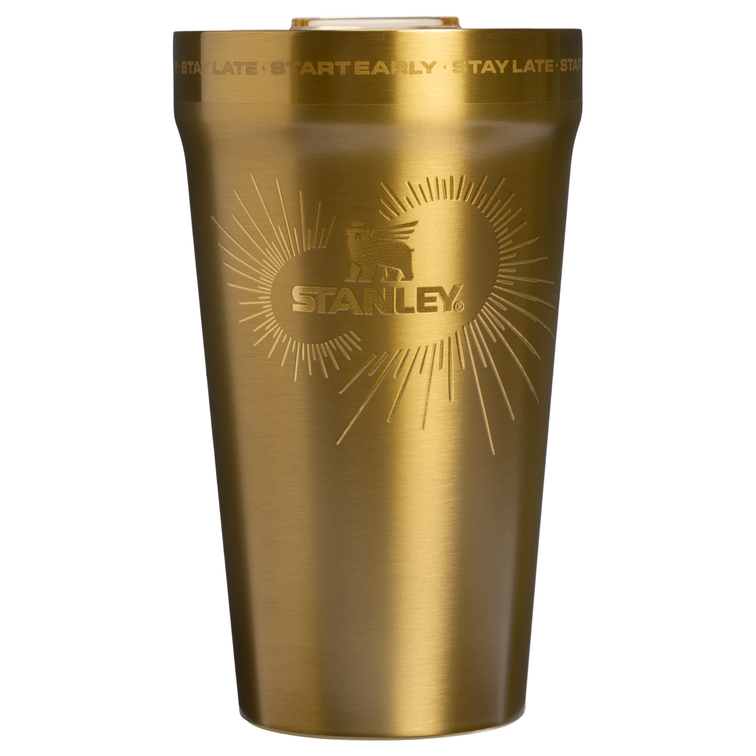 stanley-1913-messi-x-stanley-everyday-tumbler-0-47l-goldener-isolierter-becher-m image 1