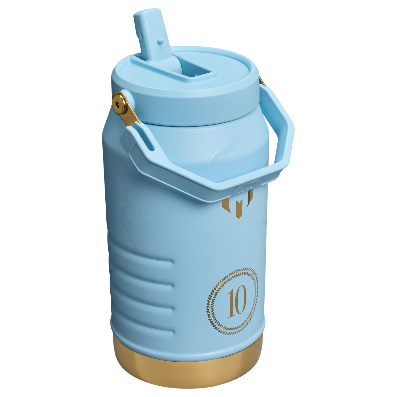 messi-x-stanley-1913-iceflow-flip-straw-jug-1-9-l-auslaufsicherer-edelstahl-wass image 4