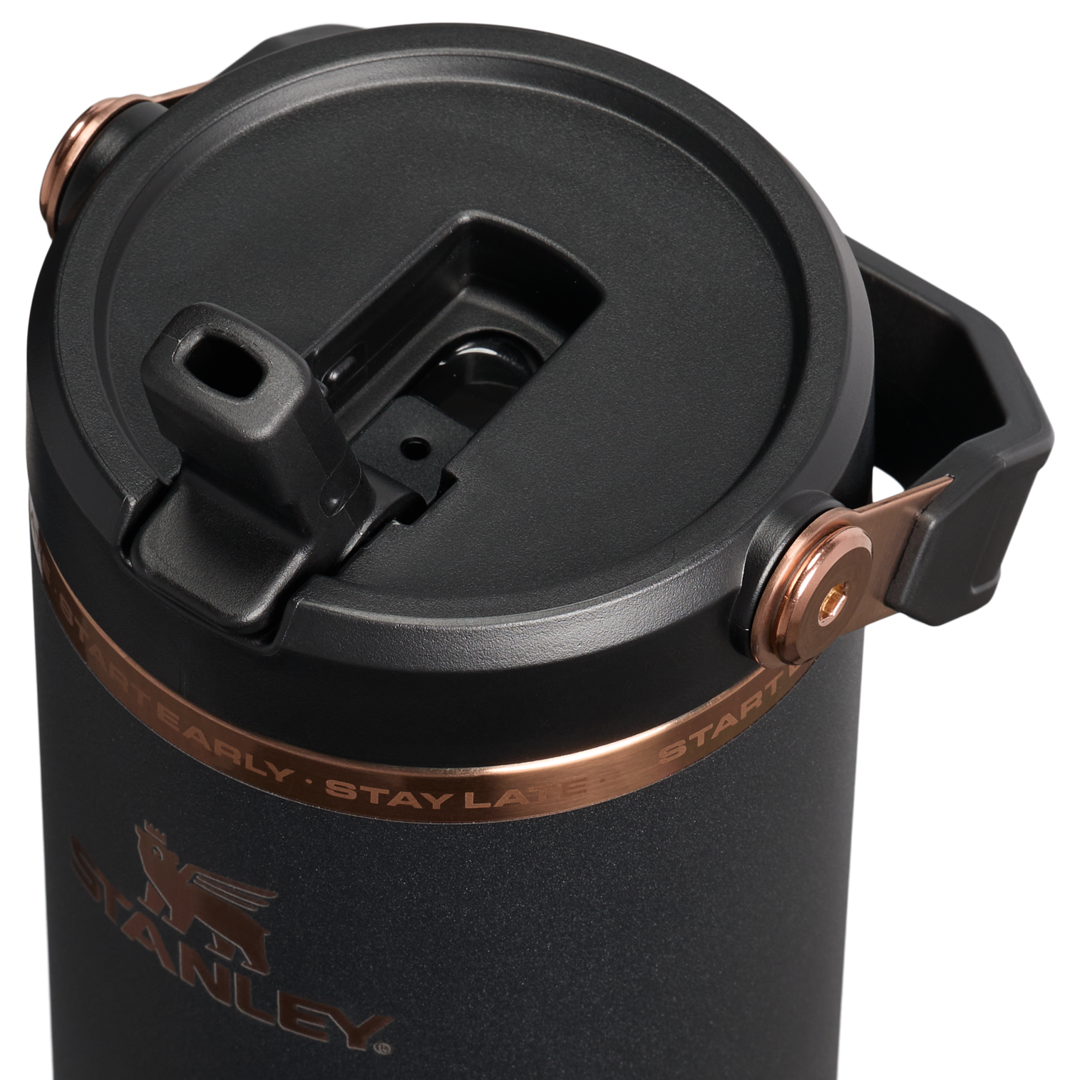 stanley-1913-x-messi-iceflow-flip-straw-2-0-tumbler-0-89-l-gold-edition-trinkbec image 4