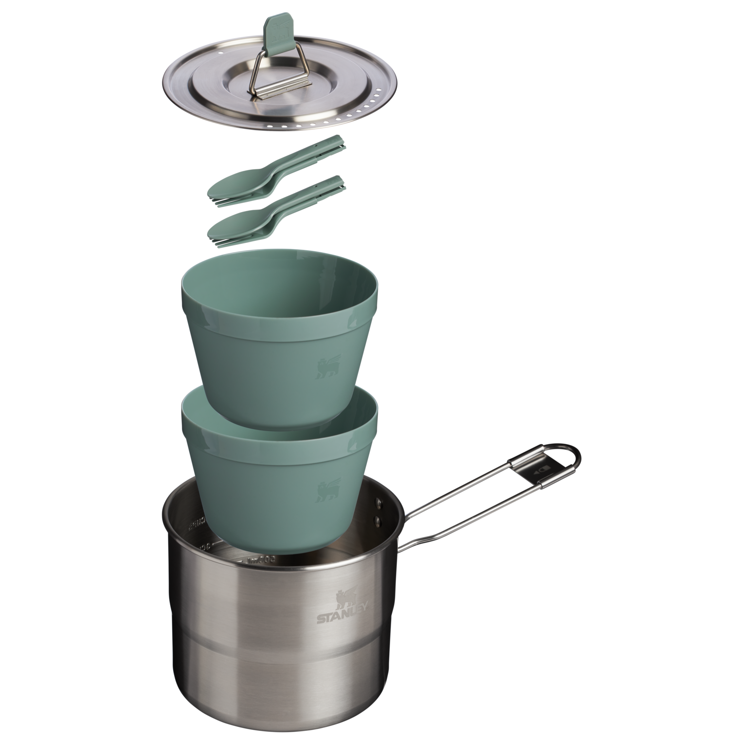 stanley-1913-wildfare-go-two-bowl-cook-set-6-teilig-1-1l-camping-kochtopf-set-au image 2